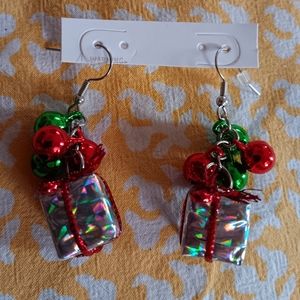 Earrings Gifts Presents Packages Christmas Pierced Dangles